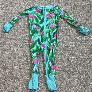 Little Sleepies Zippy. 3-6M. Palm Spring.